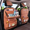 Multifunct Leather Car Detailing Organizer Dag With Fold Tablet For Children