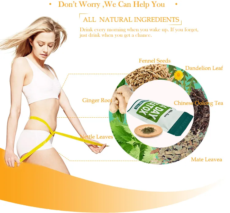 OEM Chinese Natural Herb Private Label Slimming 14 Day Detox Tea - 4uTea | 4uTea.com