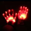 Factory Price Magic Light Up LED Flashing Luminous Sequins Gloves with 7 Colors