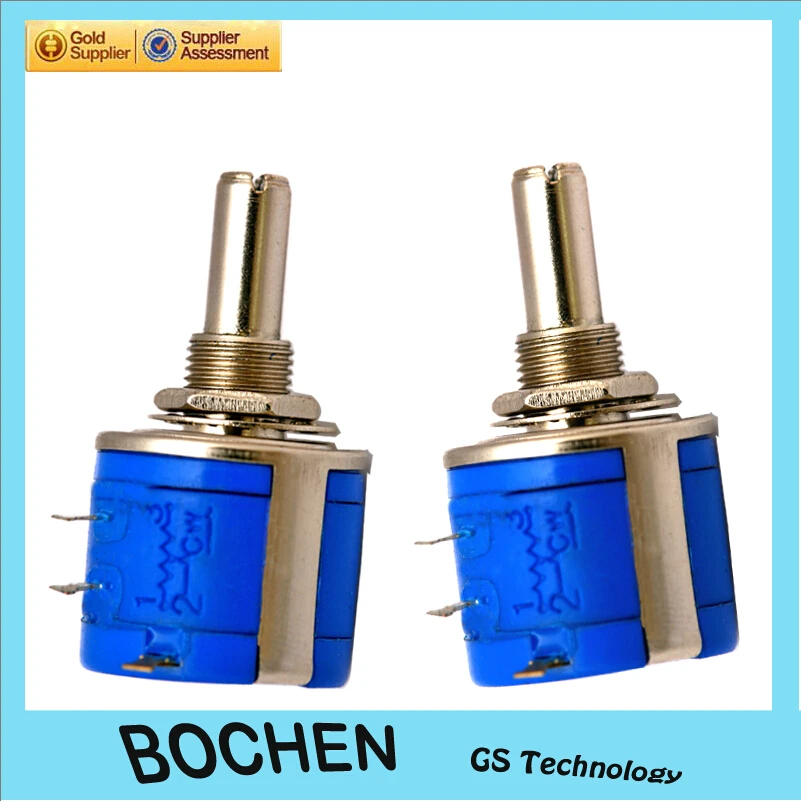 Micro Potentiometer Wxd3540 200 Ohm Precision Multiturn Wirewound