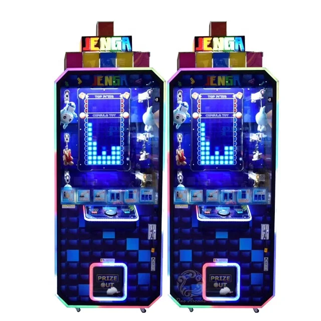 Yonee Made In China Mini Stacker Prize Vending Machine Stacker Game