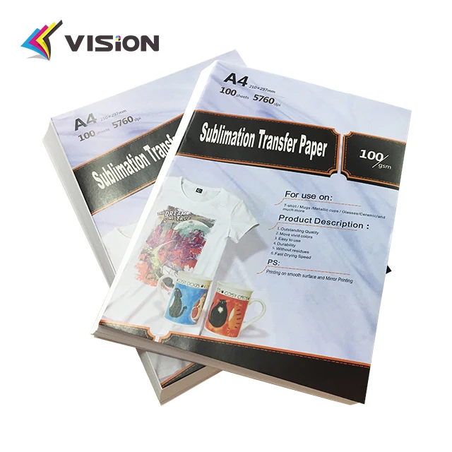 sublimation transfer paper