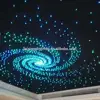 LED light source remote control wall paneling in star starry effect