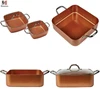 Copper Chef Ceramic Square 8" /11" Deep Dish Casserole Cooking Pan