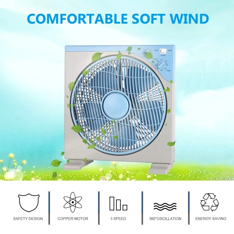 12inch Electric Box Fan,Unique Design,Cb/ce Certificate Buy Small Box Fans,Box Fan,High