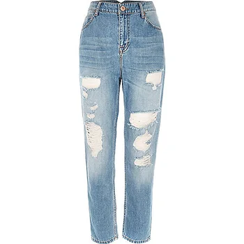 ripped mom jeans womens