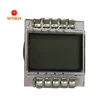 Custom tn display 7 segment small 3 digit lcd with metal pins