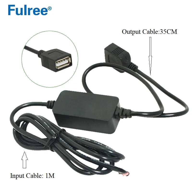 Dual Car USB Charger DC-DC Step Down Converter 12V 24V to 5V 1A 2A 2.5A Single Double USB Charging Port for Mobile Phone