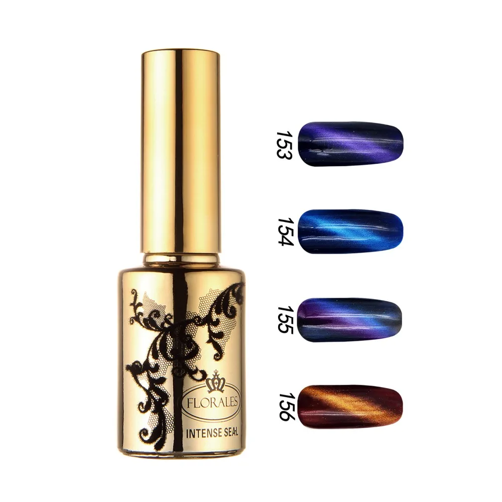 Free shipping 5D Magic Charm Gel Polish 6 pcs Floraes Gel Nail Polish15ml 12 colors for