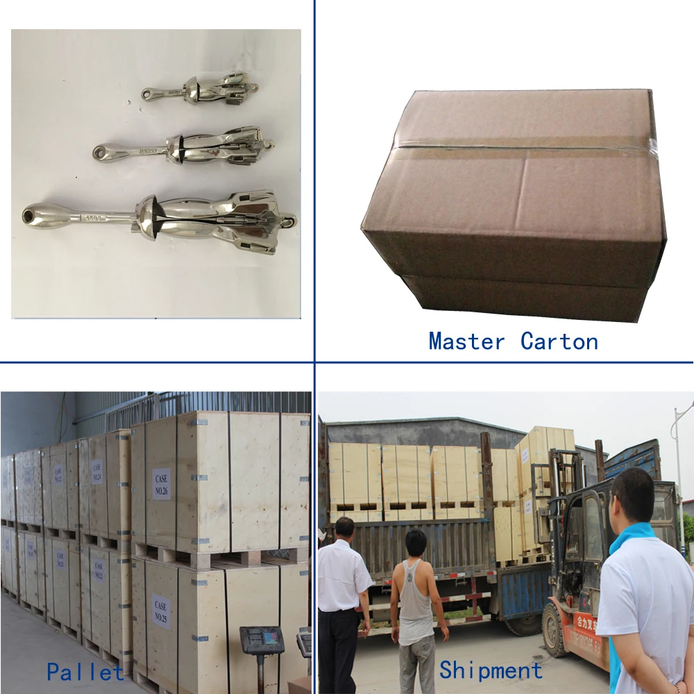 Stainless Steel Marine Boat Folding Anchor