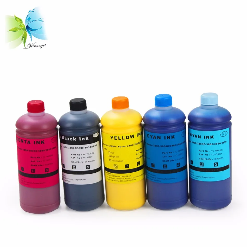 1000ml Refilling Pigment Ink For Epson Stylus Pro 3800 3880 Printer