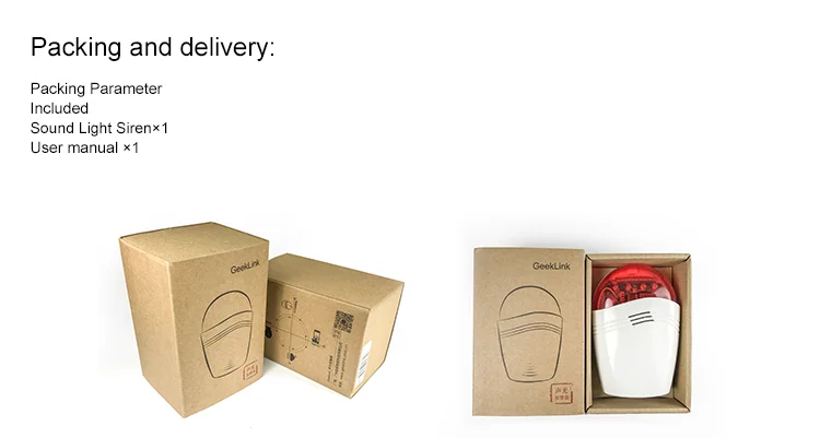 Geeklink polis car sound electronic siren for ambulance lights and 200dbs siren sound Sound and Light Siren