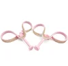 New design OEM women color glitter slipper upper flip flops straps