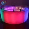 led light up corner bars outdoor night modular furniture