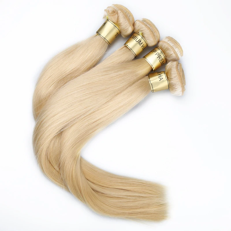 Fast Delivery Xbl Brazilian Virgin Straight Platinum Blonde Human Hair