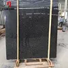 Best Choice Polished Black Marble Tile Feature Fossil For Indoor Decoration