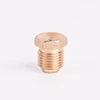 Hot sell top quality flush type brass grease gun nipple grease fittings