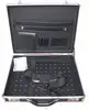 Black Metal Business Salesman Aluminum Laptop Briefcase