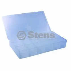 Stens 415-004 Plastic Utility Parts Box, 18 Compartments 1-1/4" Width x 1-3/8" Length, 8-7/16" Length, 4-1/2" Width, 1-7/8" Height