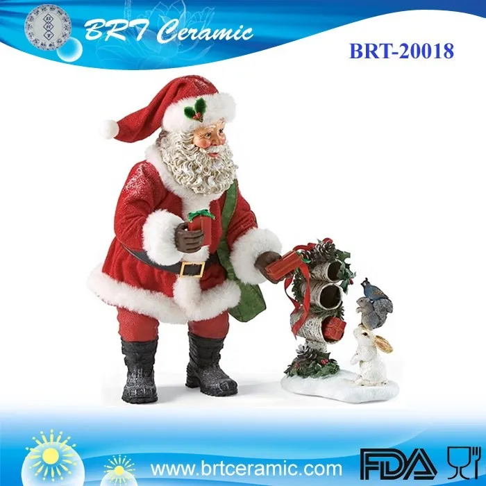 christmas resin statues