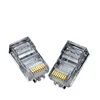 Used for network computer crystal horse head port type RJ8P8C connector plugs
