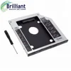 New 2nd HDD SSD Hard disk drive caddy Adapter Bay for HP EliteBook 8470p 8470w 8570p 8570w Pavilion dv6 dv9 DV7000 laptop