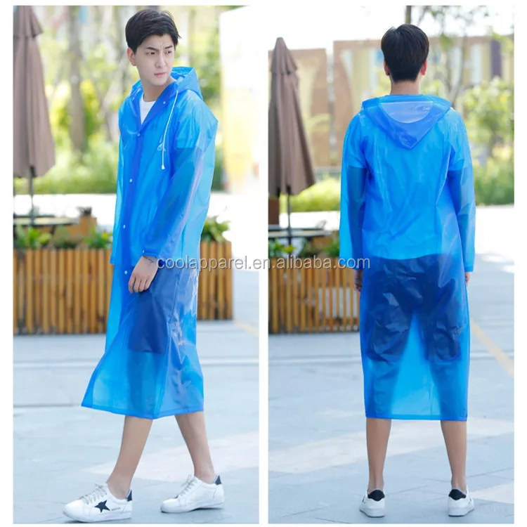 Rain Coat Poncho Pvc Rain Suit Clear Women In Plastic Raincoats Pvc