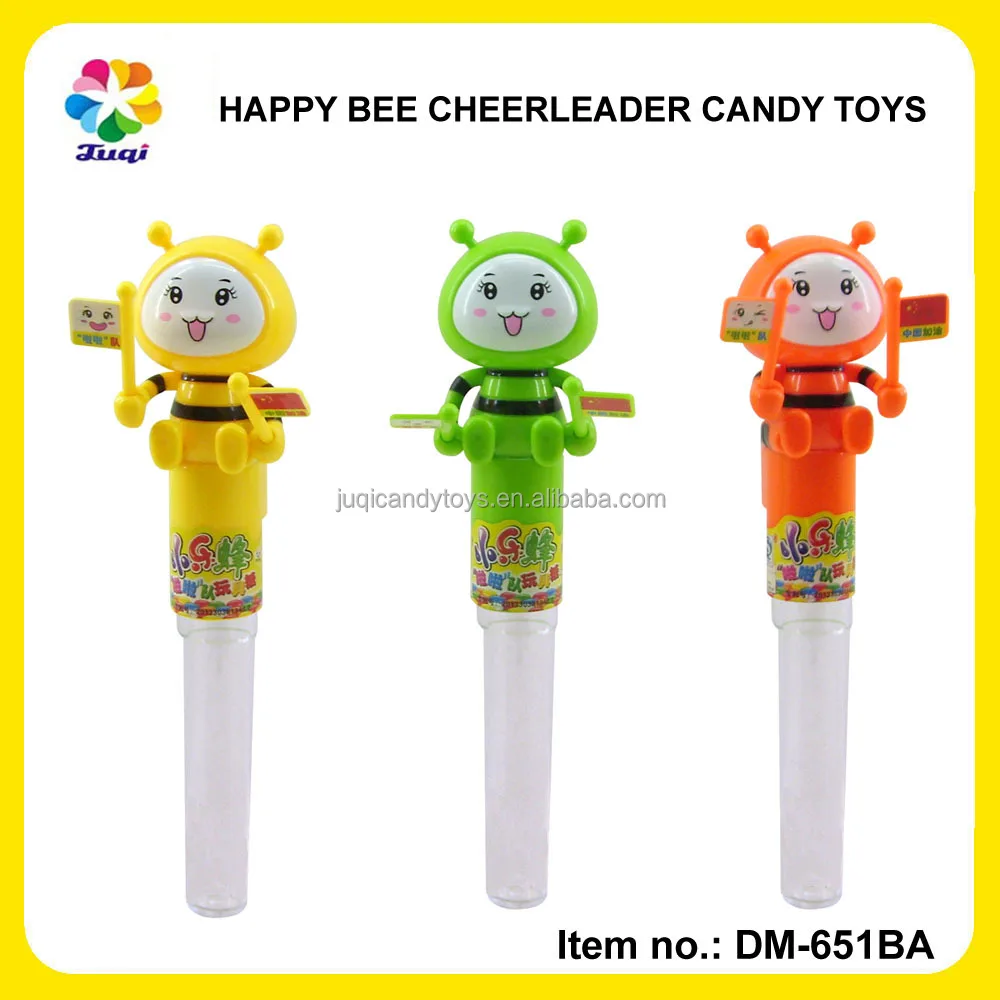 Lucu Cheerleader Bendera Kartun Lebah Baru Candy Dispenser Buy