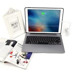 for iPad Pro 12.9 Keyboard Case, F07 Aluminum Alloy Smart Wake UP Sleep Keyboard Case for iPad Pro 12.9