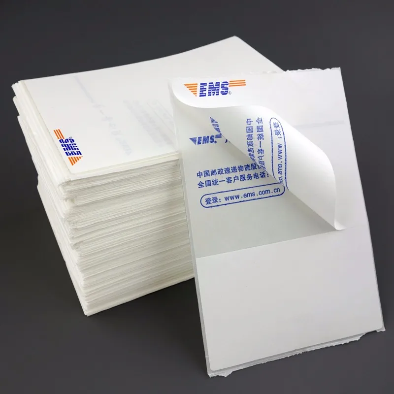 Doublesided Adhesive Label Thermal Shipping Label 2 Layers Diecut