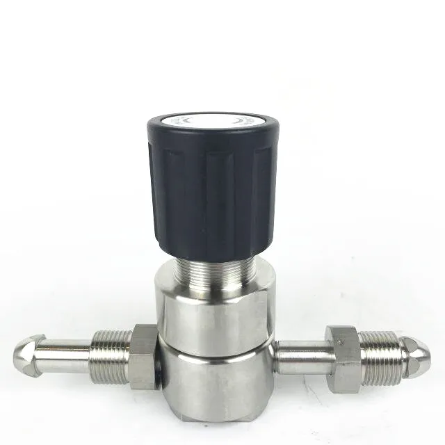 Best Price Gas Regulator And Back Pressure Regulator With Pipe Fittings