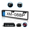 SUNWAYI EULPVPS-B EU Driving License Plate Parking Assist System Frame Video Visual reversing ultrasonic sensor Camera Wholesale