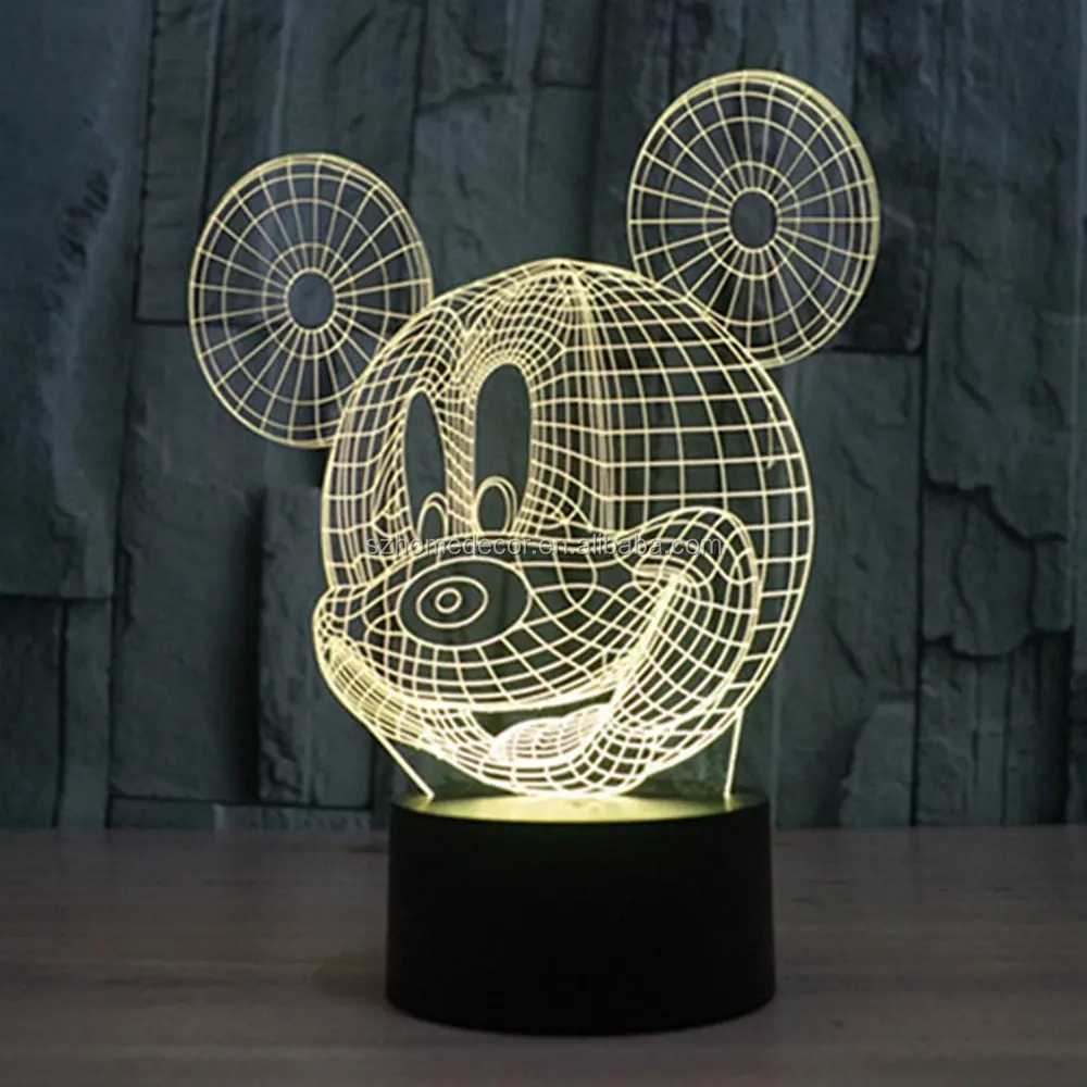 Đèn LED ban đêm đèn bàn chuột Mickey 3D cảm ứng là một sự lựa chọn tuyệt vời để tặng cho các bé yêu của bạn! Với chất lượng vượt trội và thiết kế độc đáo, đây thực sự là món quà sáng tạo và ý nghĩa cho bất kỳ dịp đặc biệt nào!