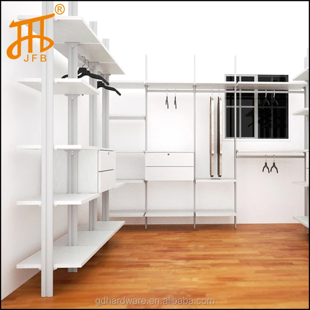 Customized Pole System Diy Built In Wardrobes Closet Shelving