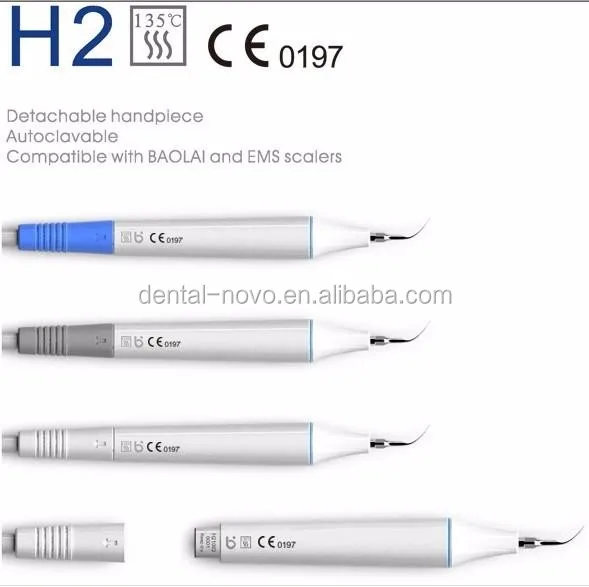 P7 Dental Ultrasonic Scaler With Detachable(autoclavable) H3 Alloy