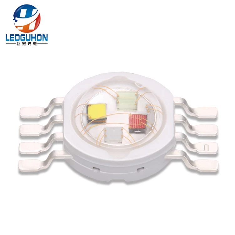 Full color 40mil led chips 8-pin RGBW High power LED Diode