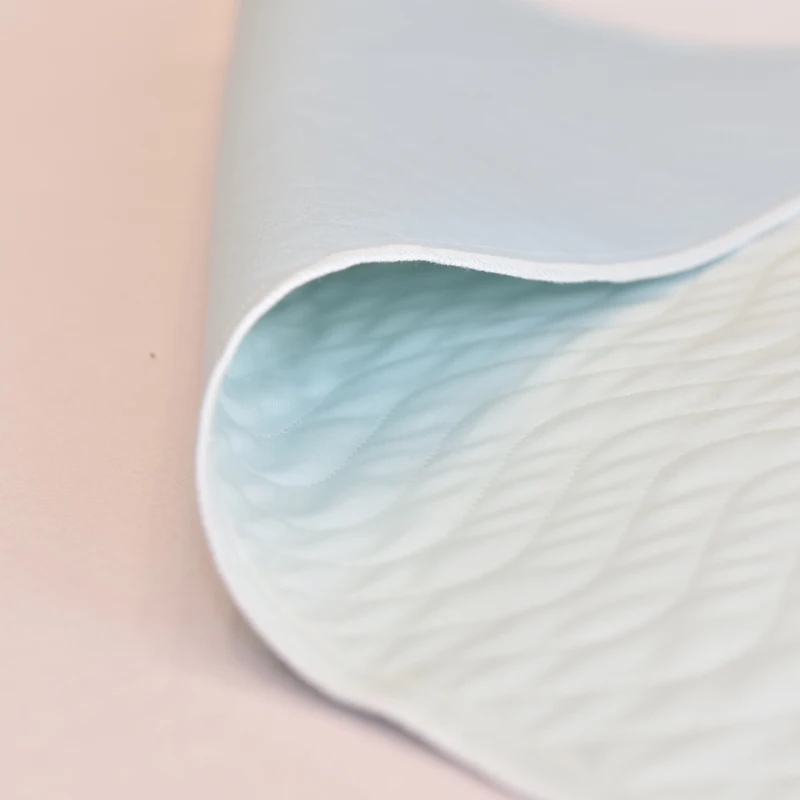 Oem Waterproof Quilted Bed Wetting Pads Incontinence Pad With Wings