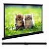 40 Inch Portable Mini Table Projector Screen Folding Screen / Desk Roll-up Projection Screen Indoor /Outdoor Matt White