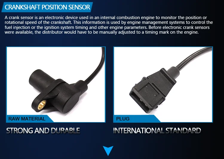 Crankshaft Position Sensor For Opel Vauxhall Astra Zafira 0261210150
