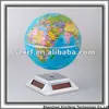 OEM geography teaching tool rotating solar powered globe