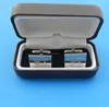 two tone plating airplane cufflinks with gift box