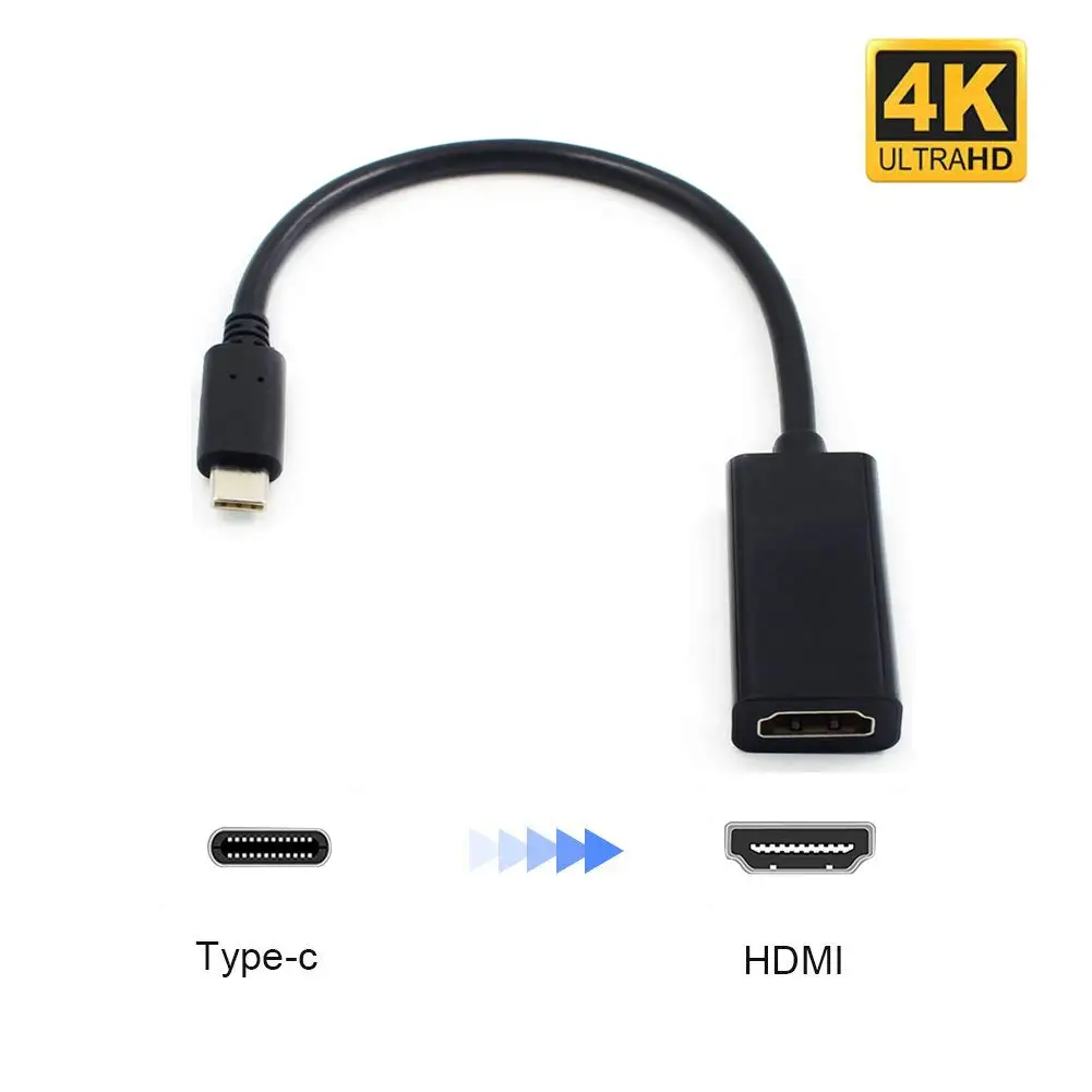 20cm 4k Type C To Hdmi Adapter Usb 3.1 Usbc Usbc To Hdmi Adapter Male