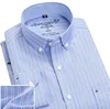 /product-detail/mens-casual-shirt-turn-down-collar-long-sleeve-formal-slim-fit-stripe-oxford-tuxedo-shirts-62209747419.html