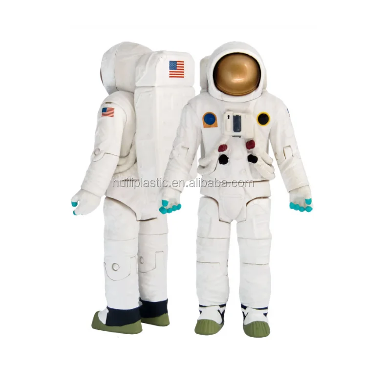 Custom Vintage Plastic Astronaut Figurine Toys;customized Toy Plastic