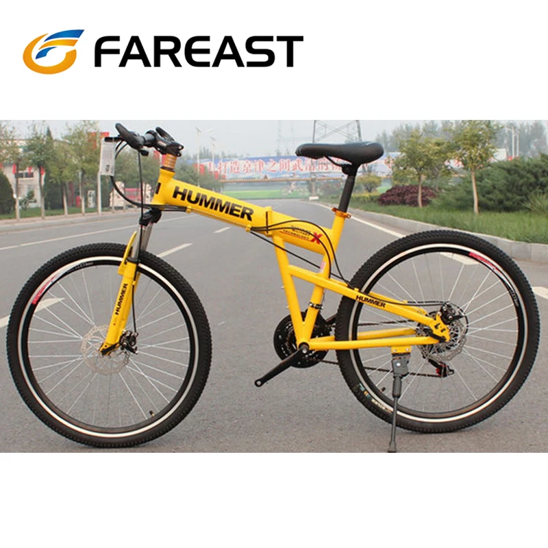 hummer bicycle yellow