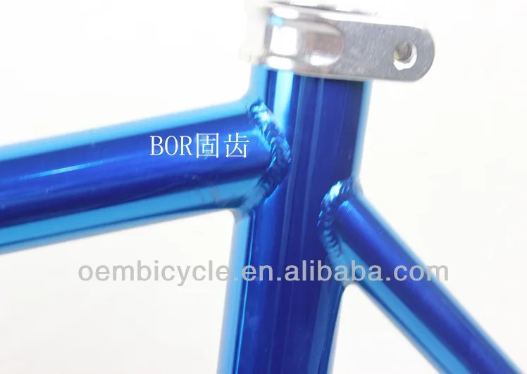 700c 52cm 54cm 56cm Fixed Gear Bicycle Frame Chromemolybdenum Steel