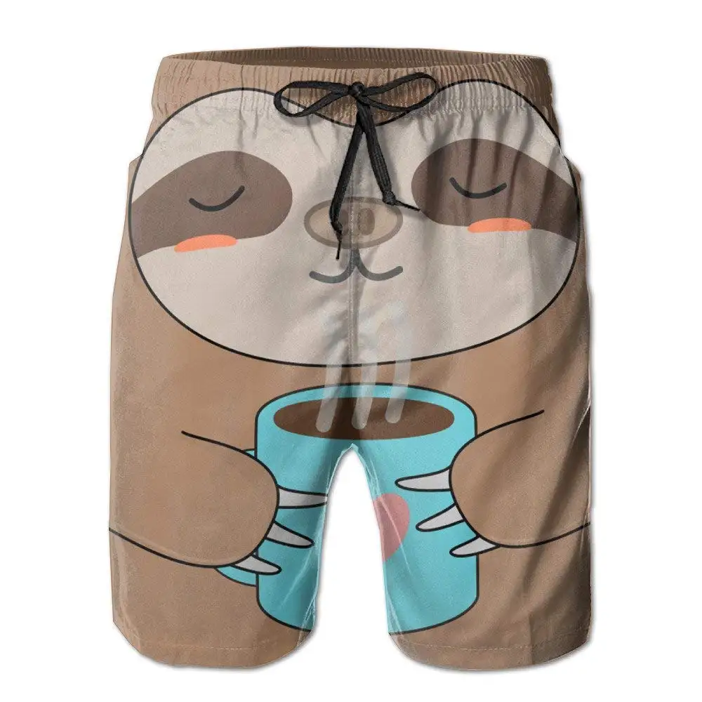 Ouxioaz Boys Swim Trunk Seamless Floral Flower Beach Board Shorts