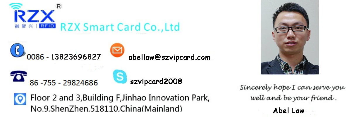 High Quality Printable Plastic Contactless 125khz Rfid Card for Access Control
