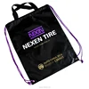 Polyester drawstring tote bag customized printing drawstring backpack