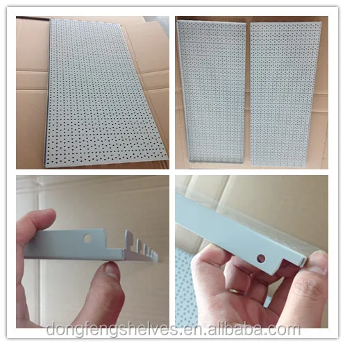 Easy assembly metal supermarket shelving for sale